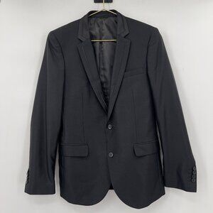 Muller’s Mens Black 2-Button Blazer Jacket – Size 40 – Classic Fit